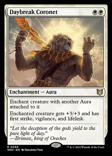 Daybreak Coronet - woc Spoiler