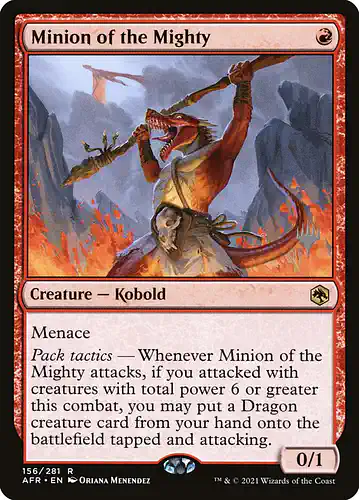 Minion of the Mighty - afr Spoiler