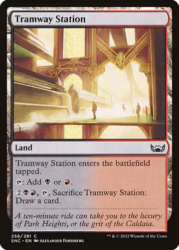 Tramway Station - snc Spoiler