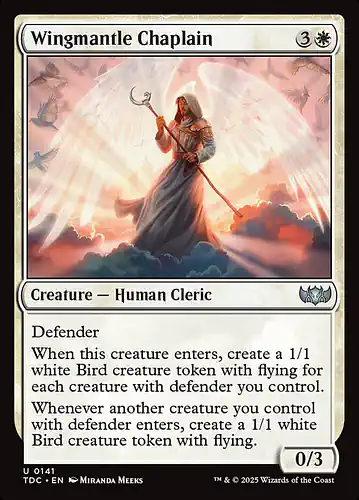 Wingmantle Chaplain - tdc Spoiler