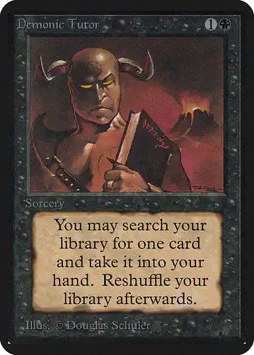 Demonic Tutor - lea Spoiler