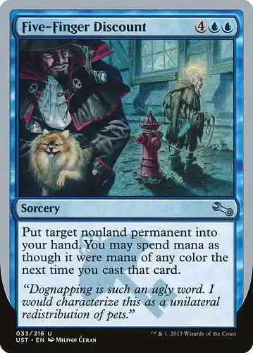 Five-Finger Discount - ust Spoiler