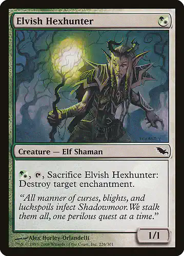 Elvish Hexhunter - shm Spoiler