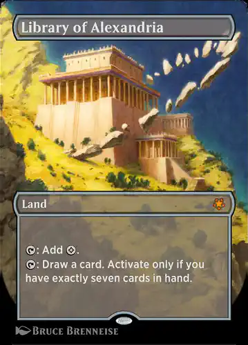 Library of Alexandria - spg Spoiler