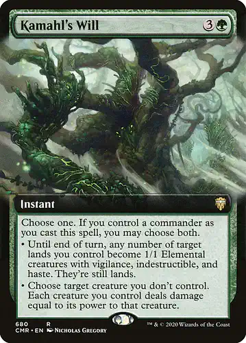 Kamahl's Will - cmr Spoiler