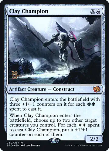 Clay Champion - bro Spoiler