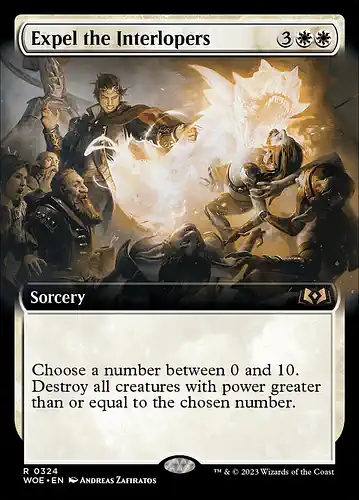 Expel the Interlopers - woe Spoiler