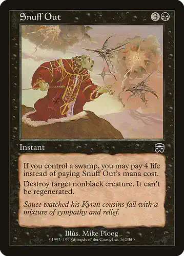 Snuff Out - mmq Spoiler