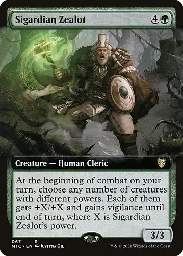 Sigardian Zealot - mic Spoiler