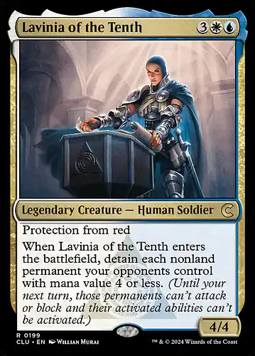 Lavinia of the Tenth - clu Spoiler