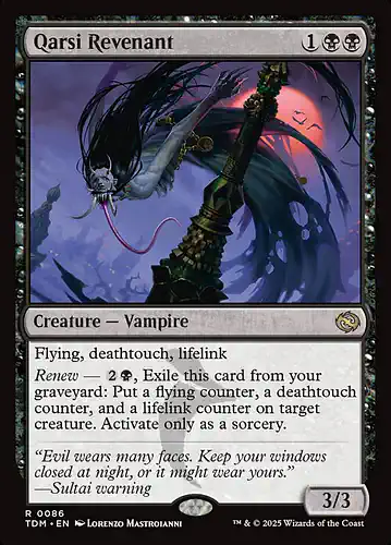 Qarsi Revenant - tdm Spoiler
