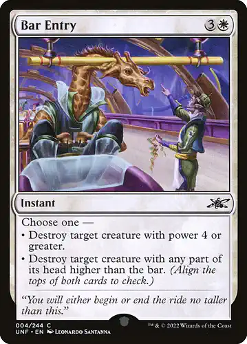 Bar Entry - unf Spoiler