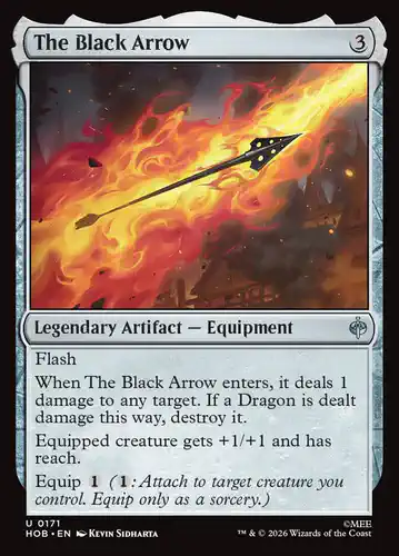 The Black Arrow - hob Spoiler