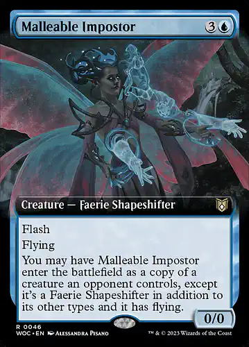 Malleable Impostor - woc Spoiler