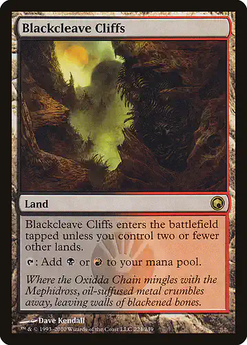 Blackcleave Cliffs - som Spoiler