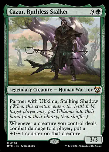 Cazur, Ruthless Stalker - otc Spoiler