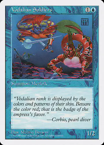 Vodalian Soldiers - 5ed Spoiler
