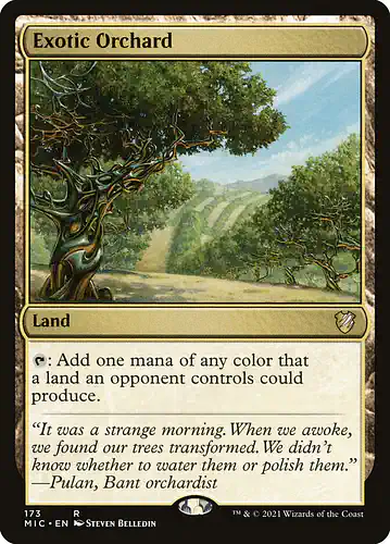 Exotic Orchard - mic Spoiler