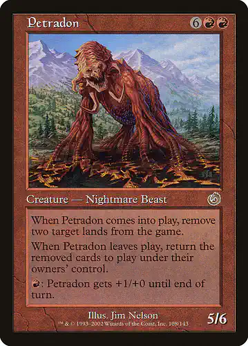 Petradon - tor Spoiler
