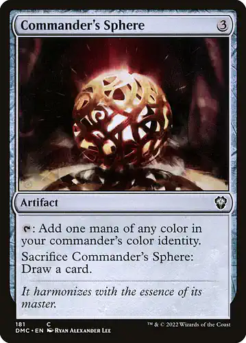 Commander's Sphere - dmc Spoiler
