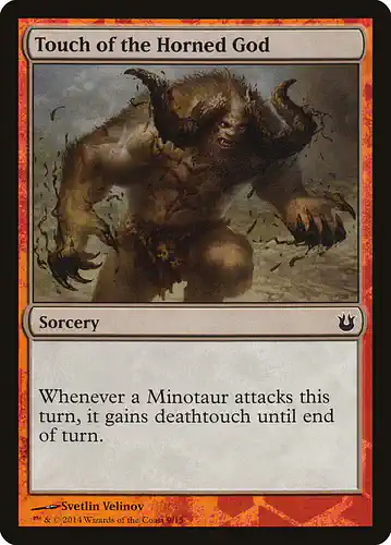 Touch of the Horned God - bng Spoiler