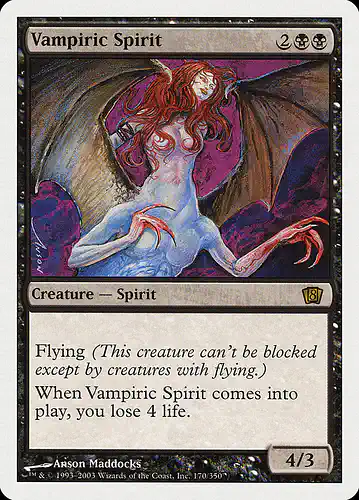 Vampiric Spirit - 8ed Spoiler