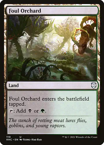 Foul Orchard - khc Spoiler