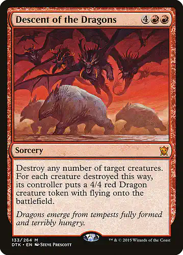 Descent of the Dragons - dtk Spoiler