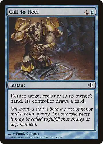 Call to Heel - ala Spoiler