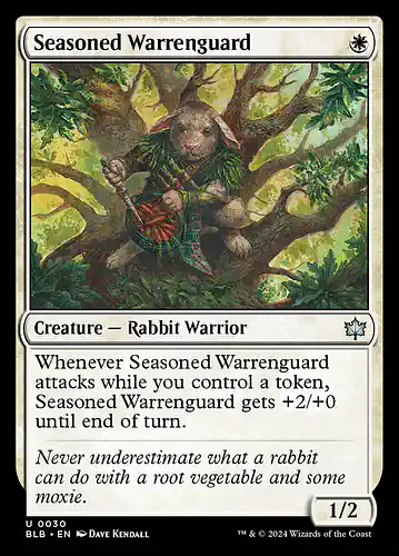 Seasoned Warrenguard - blb Spoiler