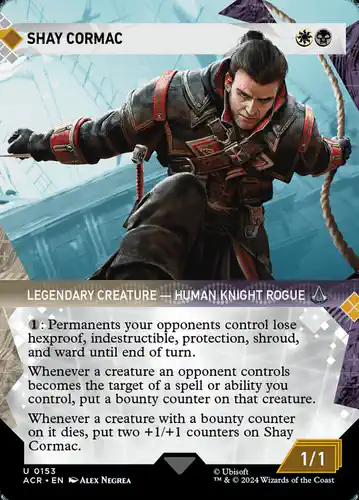 Shay Cormac - acr Spoiler
