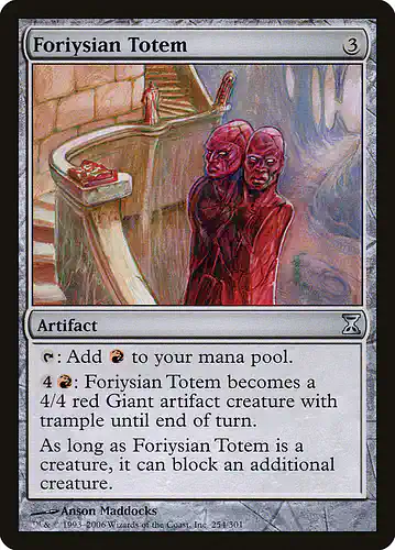 Foriysian Totem - tsp Spoiler