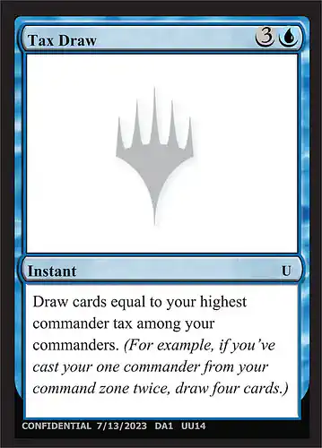 Tax Draw - unk Spoiler