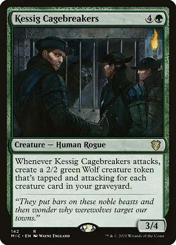 Kessig Cagebreakers - mic Spoiler