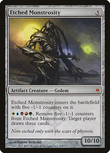 Etched Monstrosity - nph Spoiler