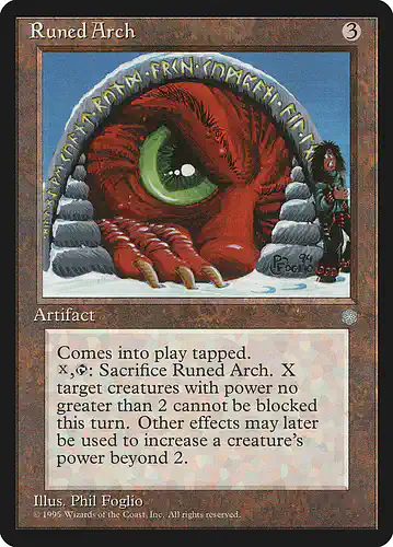 Runed Arch - ice Spoiler