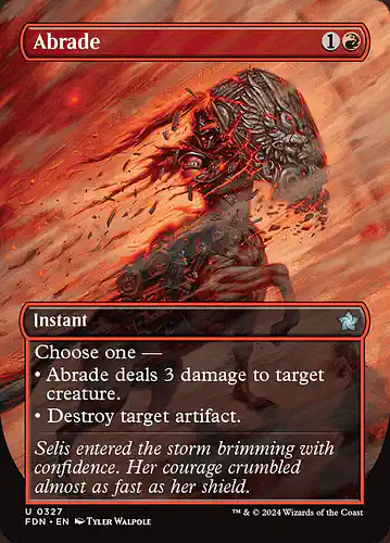 Abrade - fdn Spoiler
