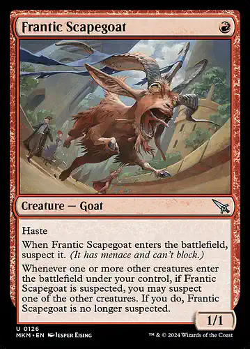 Frantic Scapegoat - mkm Spoiler