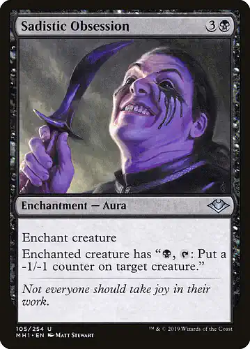 Sadistic Obsession - mh1 Spoiler