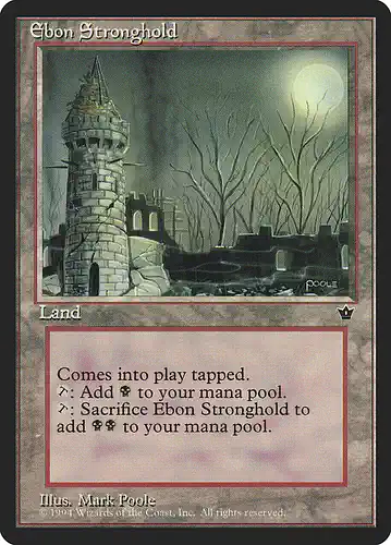 Ebon Stronghold - fem Spoiler