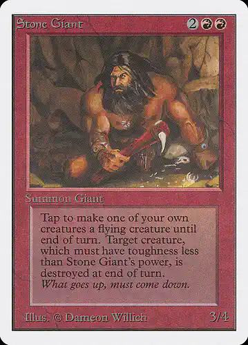Stone Giant - 2ed Spoiler