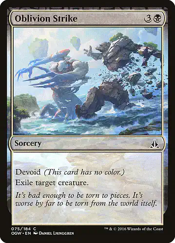 Oblivion Strike - ogw Spoiler
