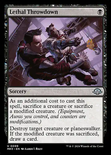 Lethal Throwdown - mh3 Spoiler