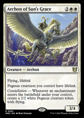 Archon of Sun's Grace - woc Spoiler
