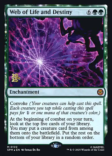 Web of Life and Destiny - spm Spoiler