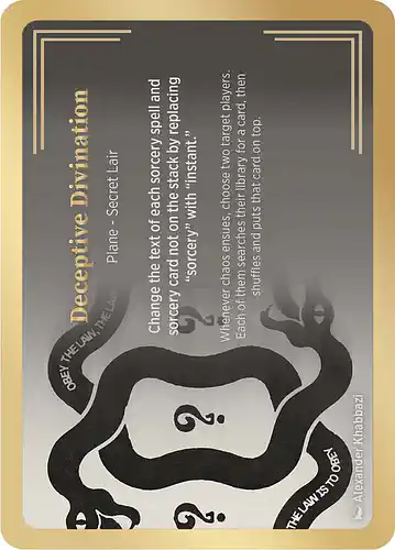Deceptive Divination - sld Spoiler