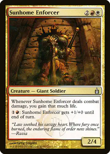 Sunhome Enforcer - rav Spoiler