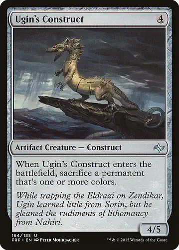 Ugin's Construct - frf Spoiler