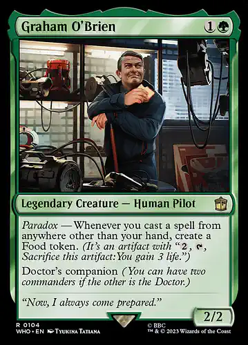 Graham O'Brien - who Spoiler