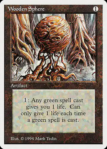 Wooden Sphere - sum Spoiler